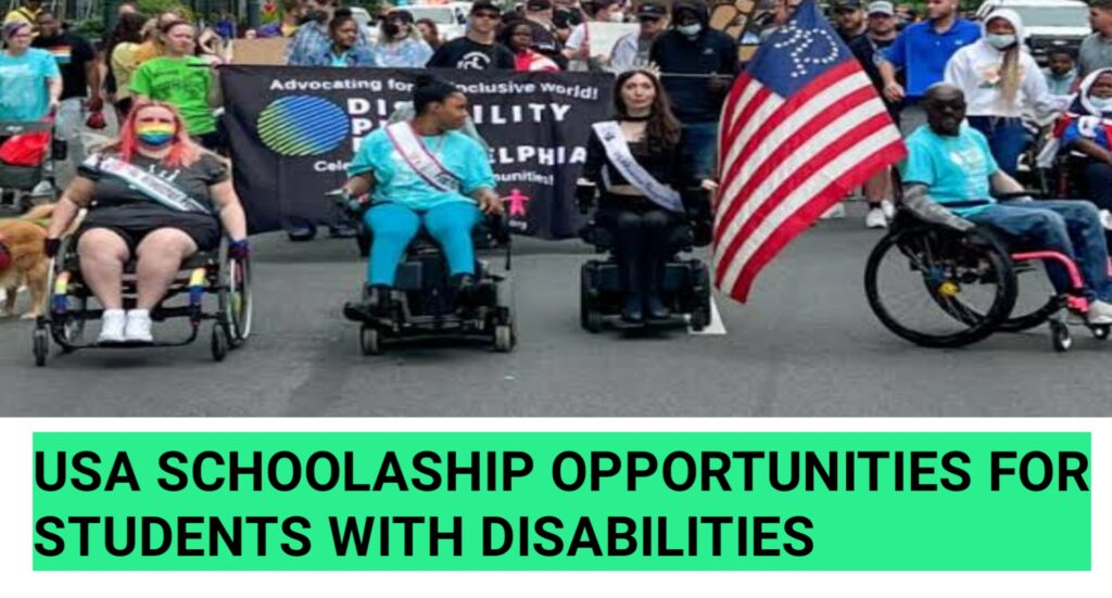 USA Schoolaship Opportunities for Students with Disabilities