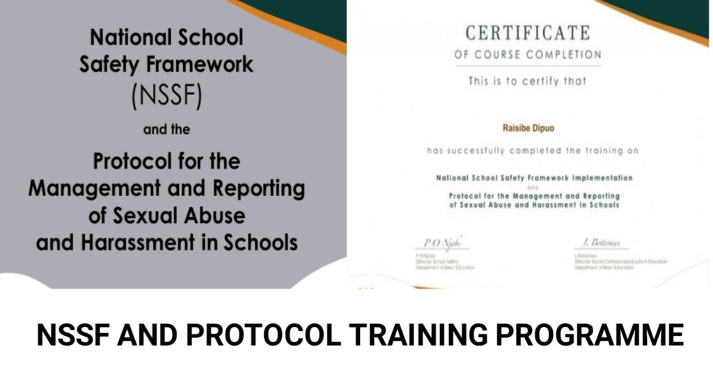 nssf and protocol training 2023/2024